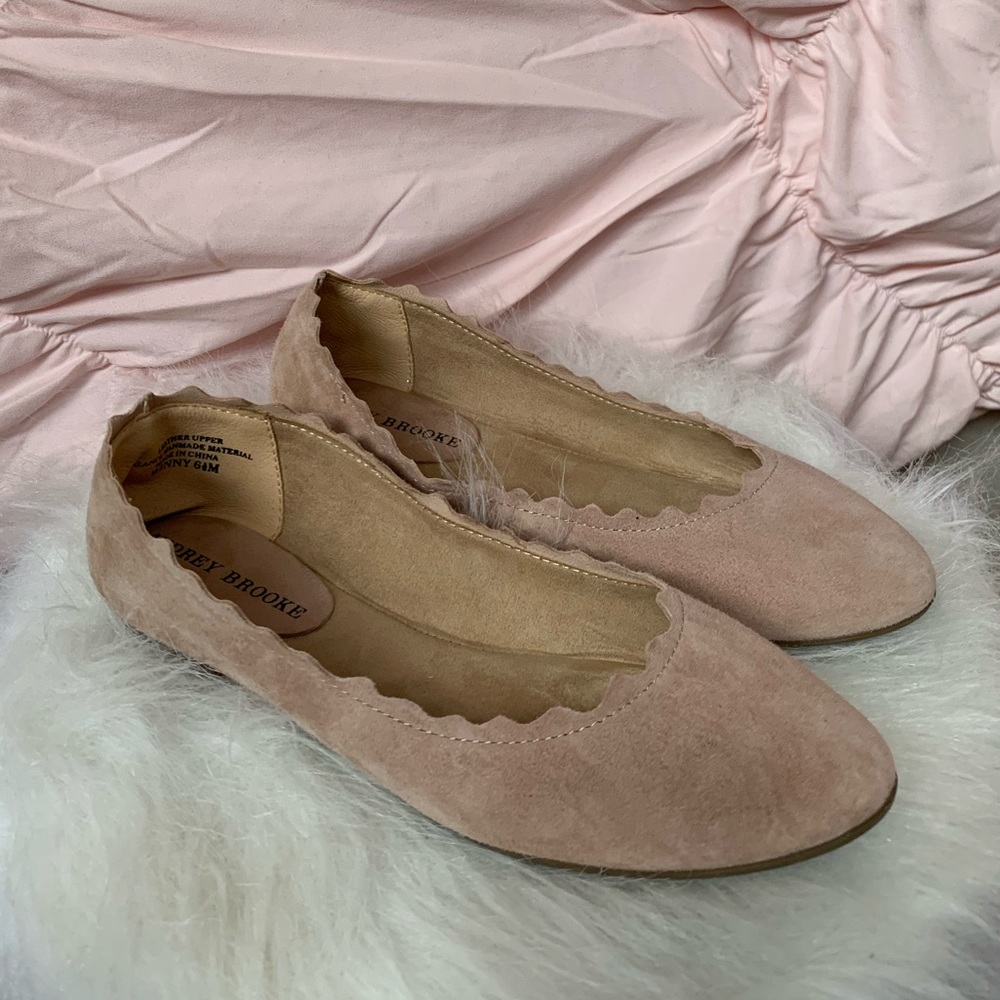 Blush Velvet Ballet Flat 🌸